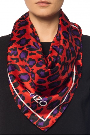 Leopard print shawl, zdjęcie 2 Leopard print shawl od Kenzo